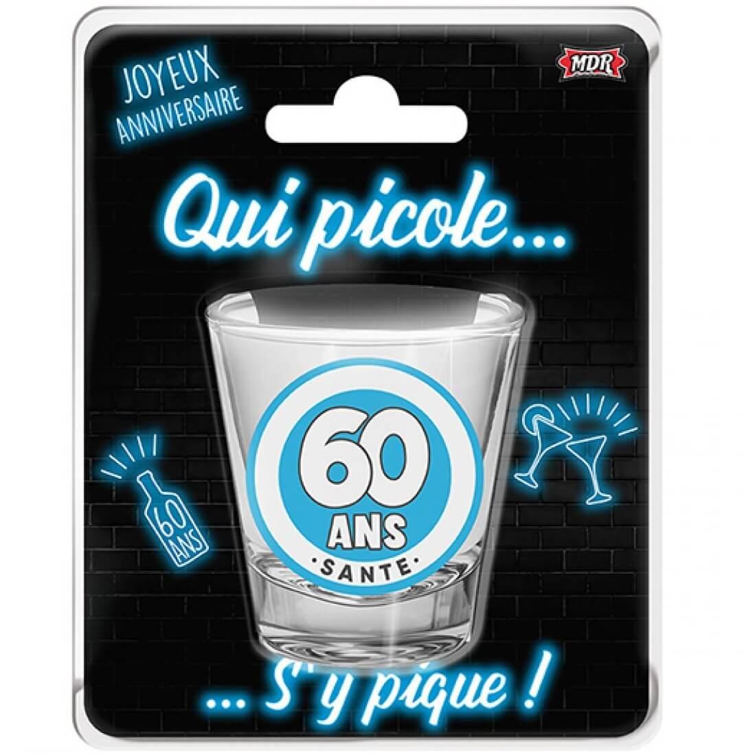 Shot06 cadeau anniversaire 60ans verre shooter