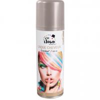 Spray laque pour cheveux argent