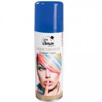 Spray laque pour cheveux bleu