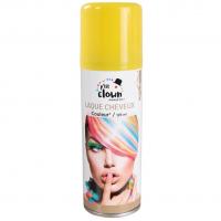 Spray laque pour cheveux jaune