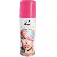 Spray laque pour cheveux rose