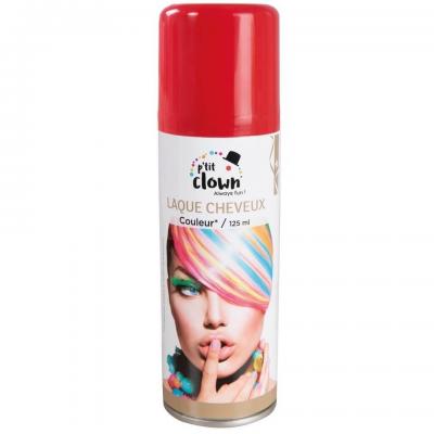 Bombe aérosol laque cheveux rouge 125ml (x1) REF/72034