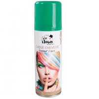 Spray laque pour cheveux vert
