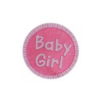 Sticker bebe rose