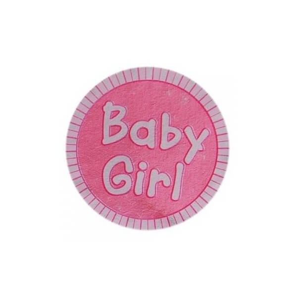 Sticker bebe rose