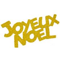 Stickers joyeux noel or