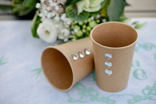 Strass coeur transparente