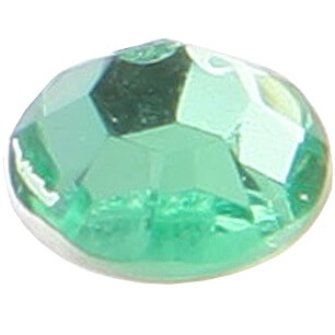 Strass diamant autocollant vert