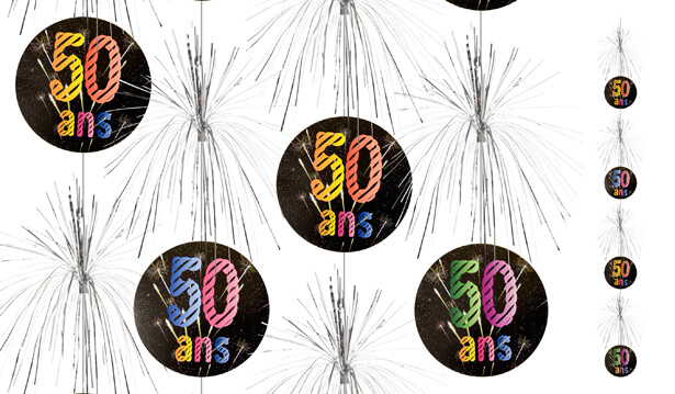 Suspension cascade anniversaire 50ans