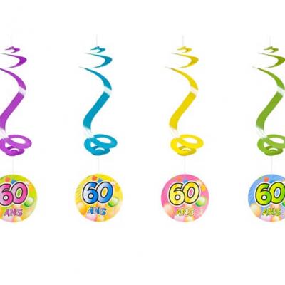 Suspension spirale anniversaire 60ans 1