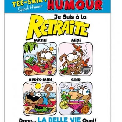 Cadeau retraite pour homme avec t shirt