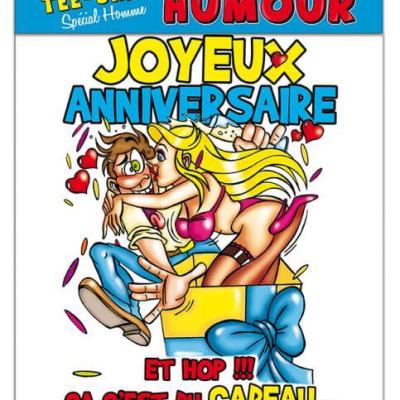 T-shirt joyeux anniversaire homme (x1) REF/TSHS201