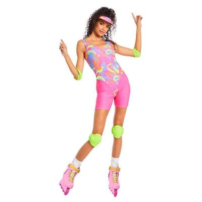 Costume Barbie taille L REF/FW107134L (Déguisement adulte femme BARBIE ROLLER THE MOVIE™)