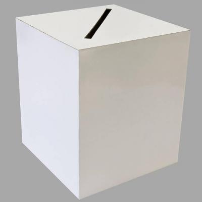 Tirelire urne blanche de fête 23,5 cm H. (x1) REF/ACM596