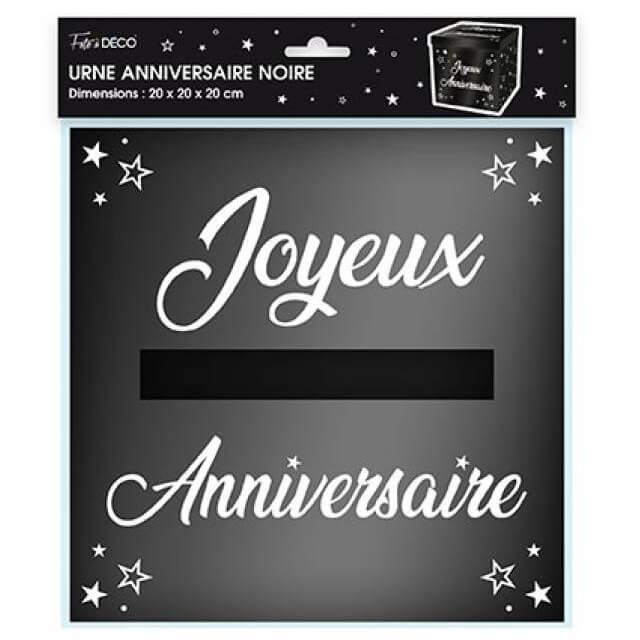 Urne Chic Joyeux Anniversaire