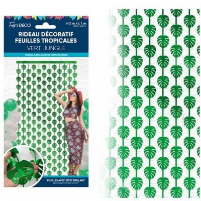 Trorfm riveau vert franges feuille tropicale philodendron