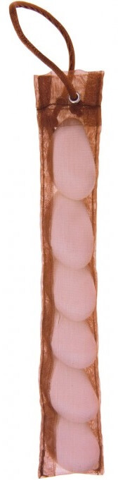 Tube organdi chocolat