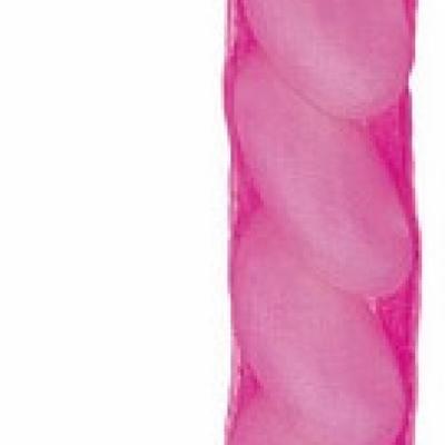 Tube organdi fuchsia (x6) REF/3010