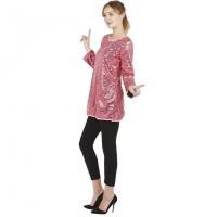 Tunique rose femme taille l xl