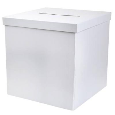 Tirelire / Urne blanche 20cm (x1) REF/2911