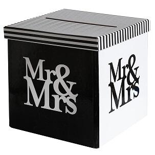 Tirelire mariage Mr et Mrs (x1) REF/5178