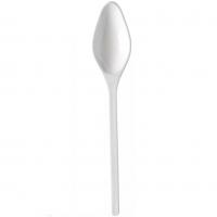 V60menag bl cuillere plastique blanche reutilisable