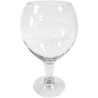 Vase verre ballon transparent 30cm