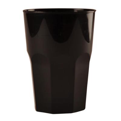 Verre cocktail noir