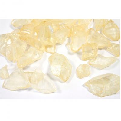 Verre decoratif ivoire