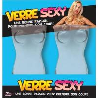 Verre femme nue sexy pour cadeau homme