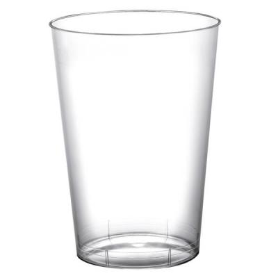 Verre plastique réutilisable transparent 200ml (x10) REF/52770