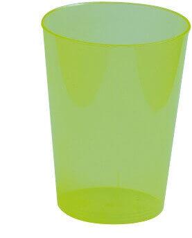 Verre plastique vert kiwi, 30cl (x8) REF/2486