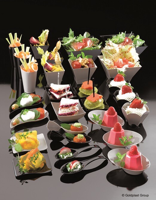 Verrine coupelle pagode blanche